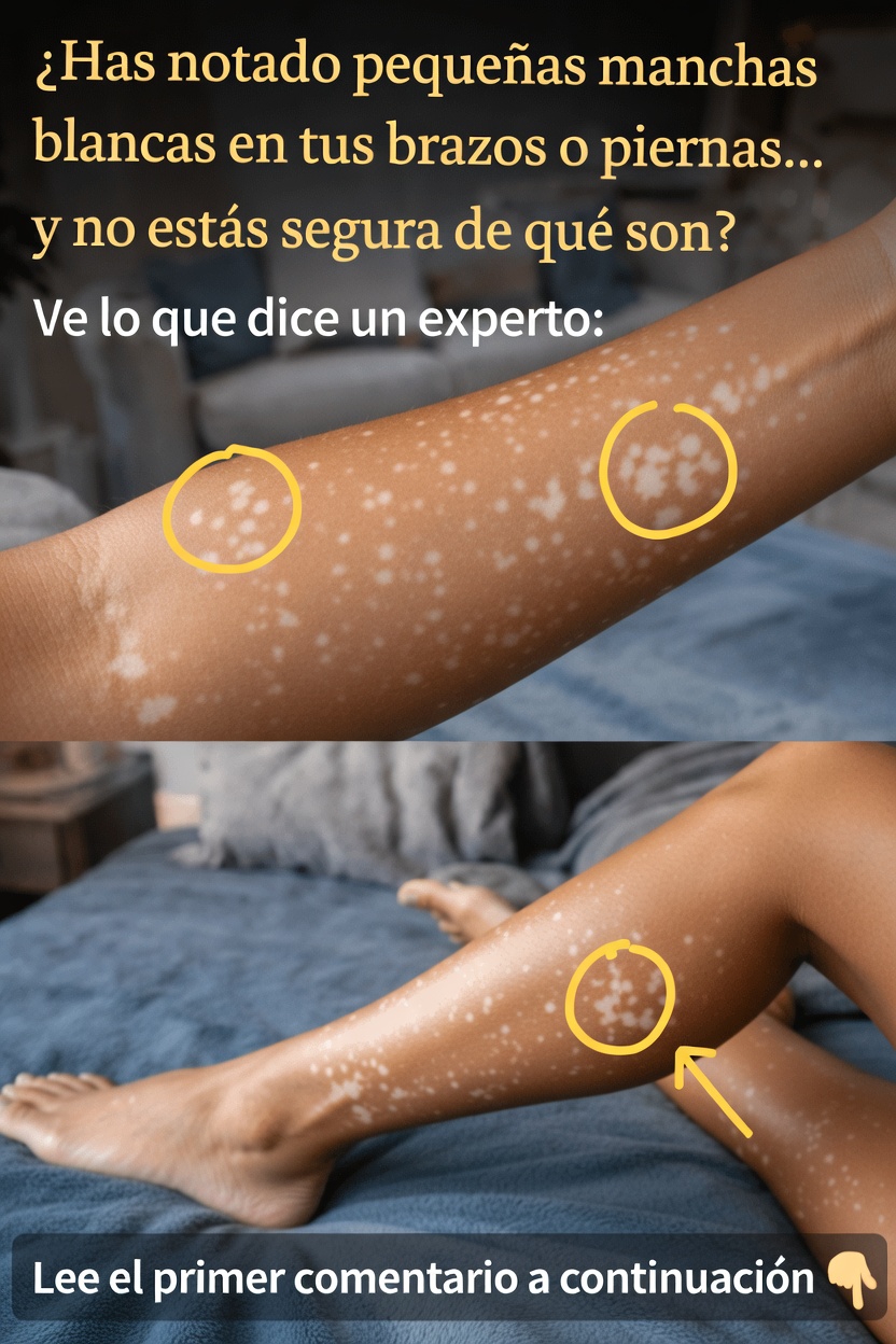 Manchas blancas en la piel: causas, tipos y cuándo consultar a un médico