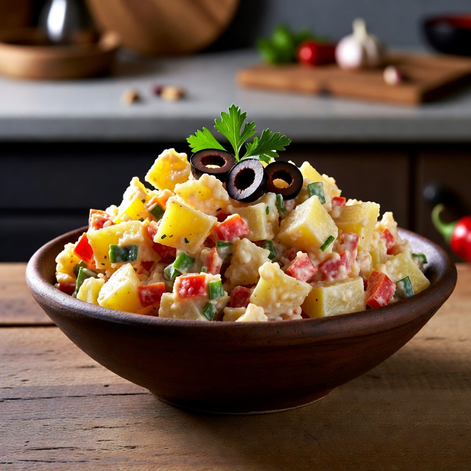 Receta de ensalada de papa sureña