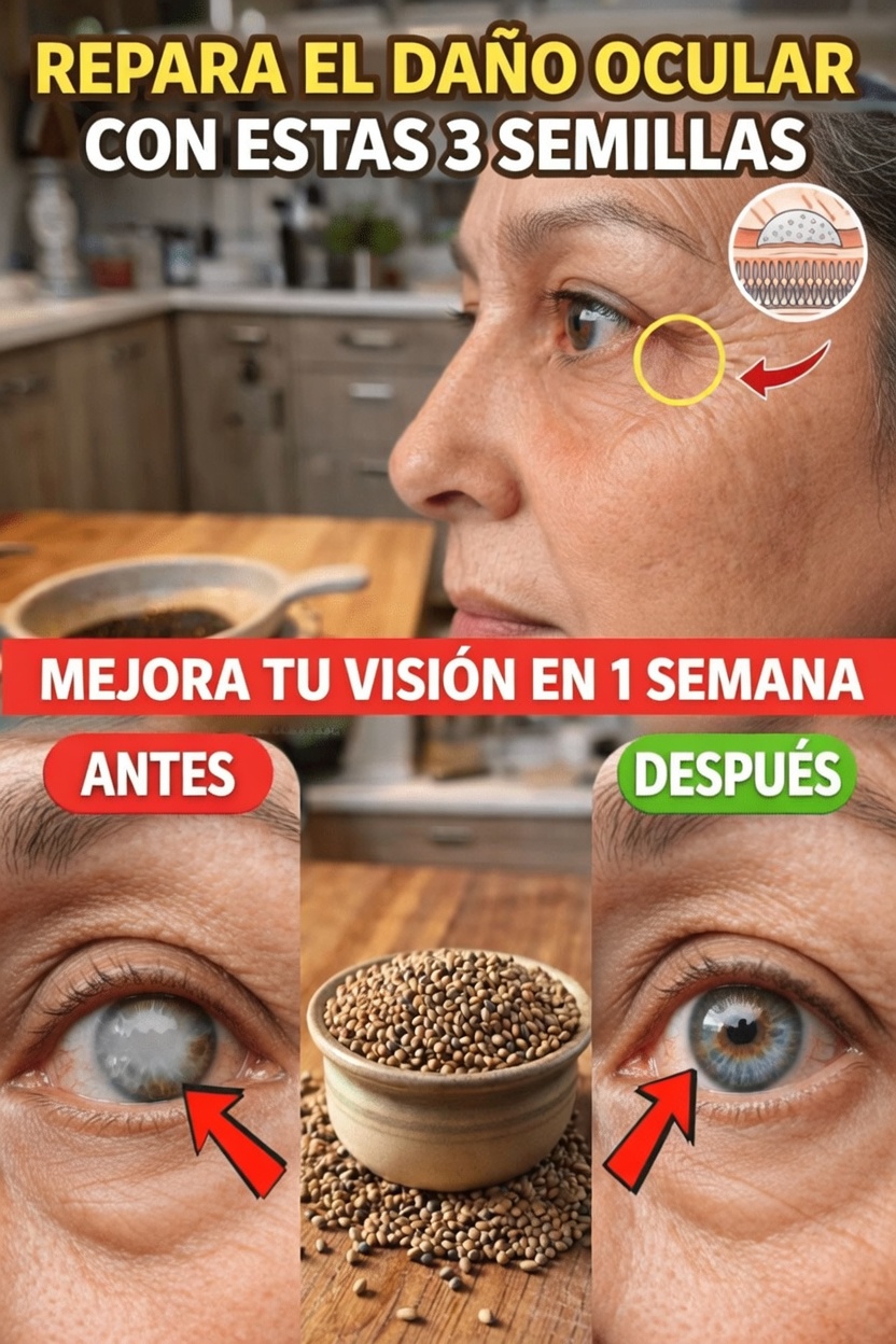 3 semillas ricas en nutrientes que pueden favorecer una visión saludable a medida que envejeces