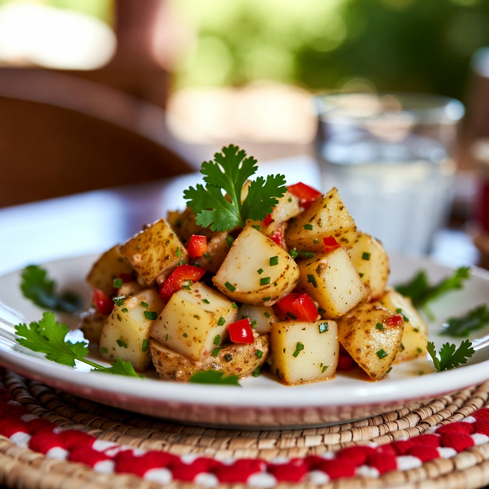 Receta de ensalada de papas del sur