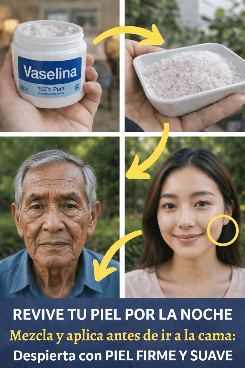 ¿Es mezclar vaselina con sal una buena incorporación a tu rutina nocturna de cuidado de la piel?