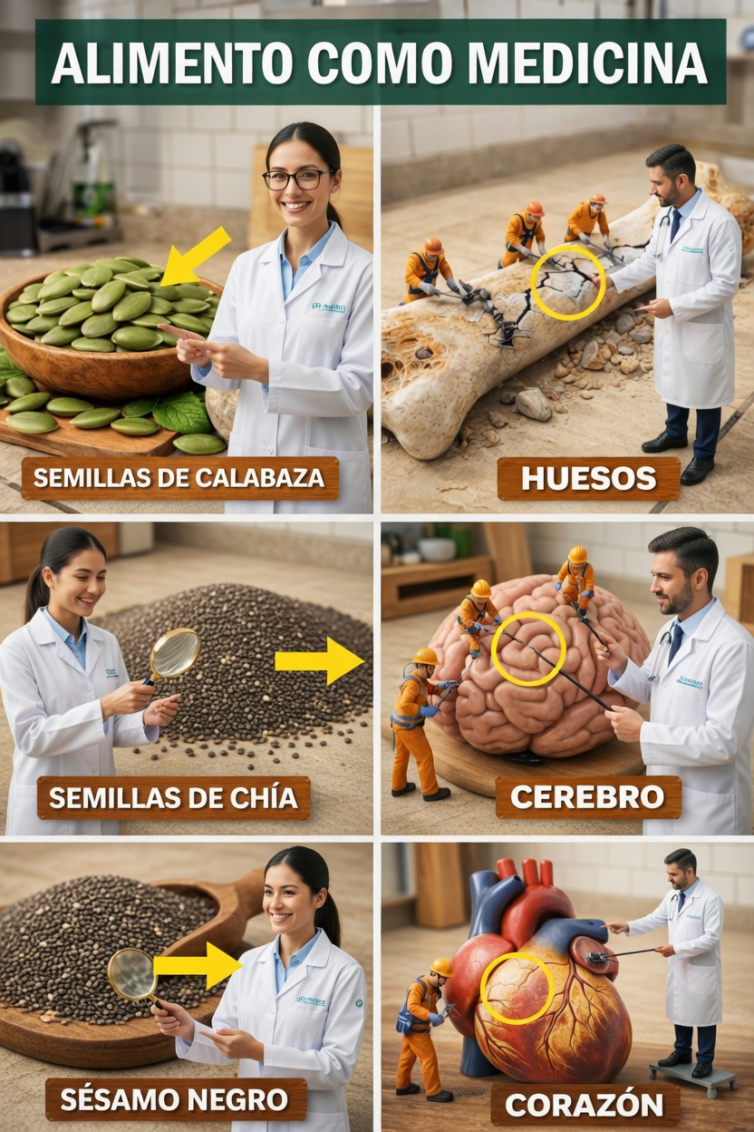 Descubre cómo unas simples semillas en tu cocina pueden apoyar de forma natural los órganos vitales de tu cuerpo