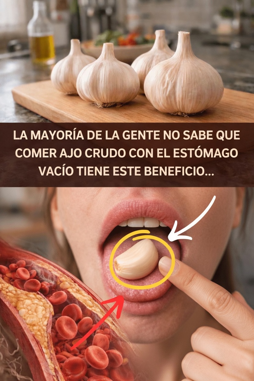 Las sorprendentes maneras en que el ajo crudo en ayunas puede apoyar tu rutina diaria de bienestar