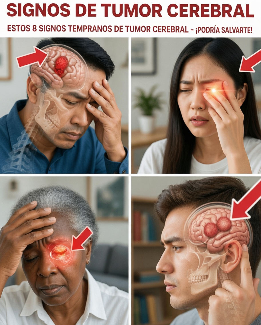 10 señales tempranas de advertencia de un tumor cerebral que nunca debes ignorar