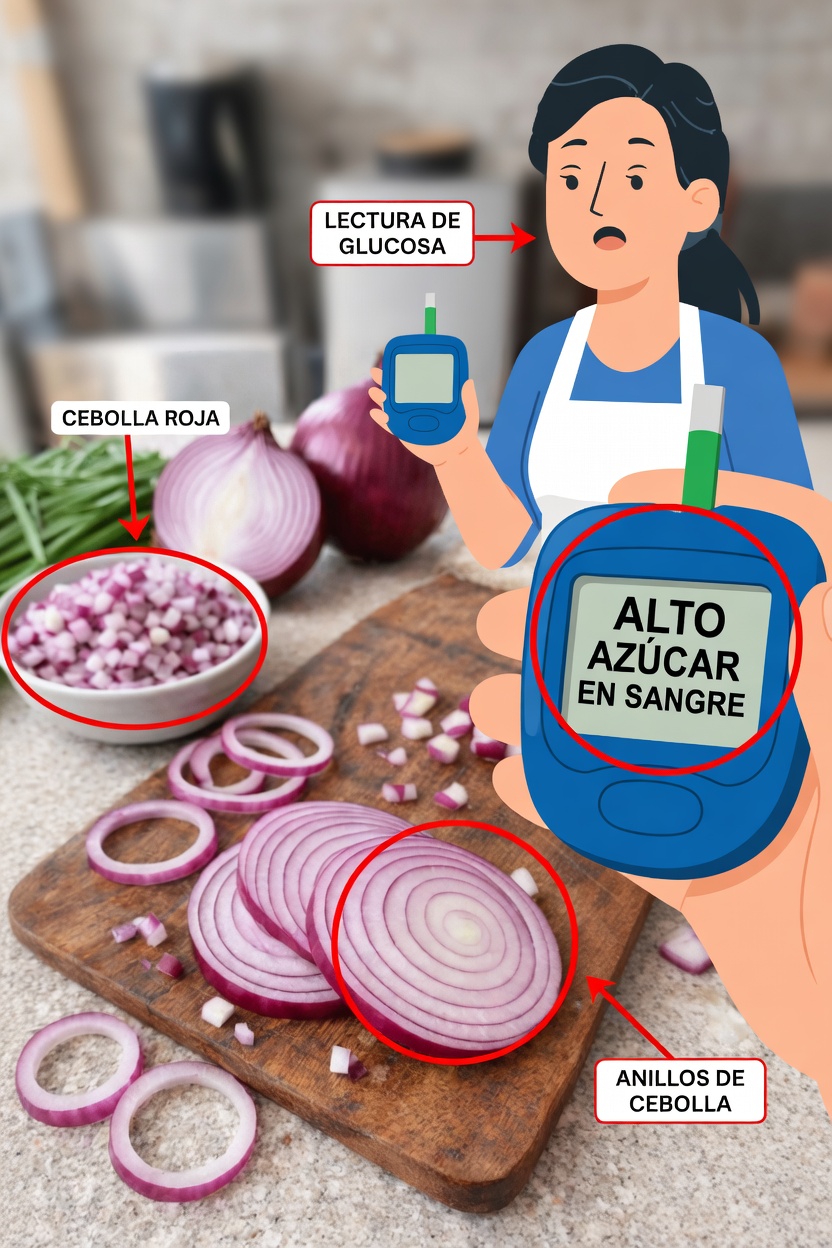 ¿Pueden las cebollas rojas ayudar a mantener niveles saludables de azúcar en la sangre? Lo que realmente muestra la ciencia