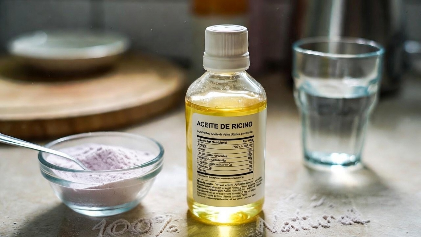 Explorando el potencial del aceite de ricino y el bicarbonato de sodio para el cuidado diario de la piel