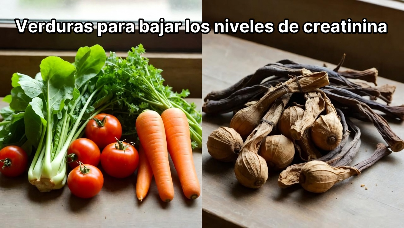 Las 5 mejores verduras que pueden ayudar a mantener niveles saludables de creatinina y la función renal