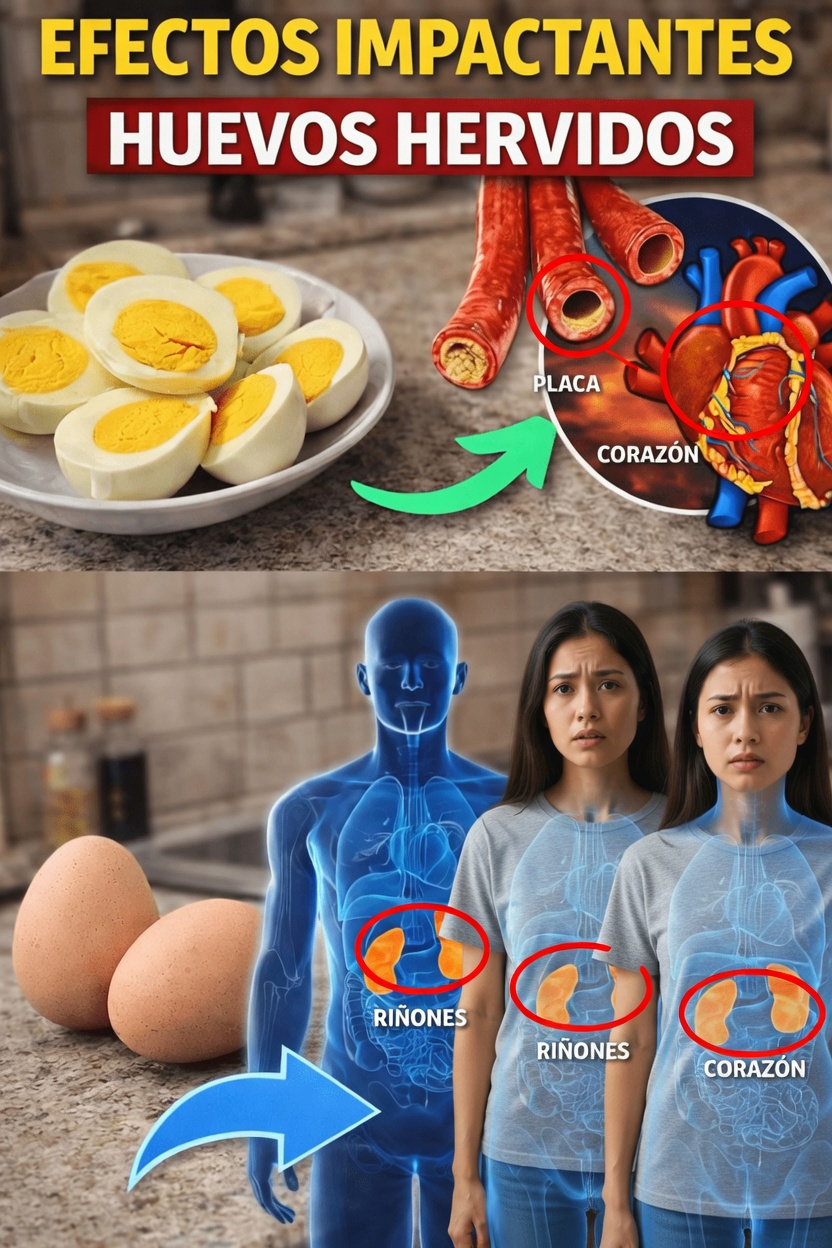 ¿Qué le sucede a tu cuerpo cuando comes 2 huevos cocidos cada mañana? Descubre los sorprendentes beneficios diarios