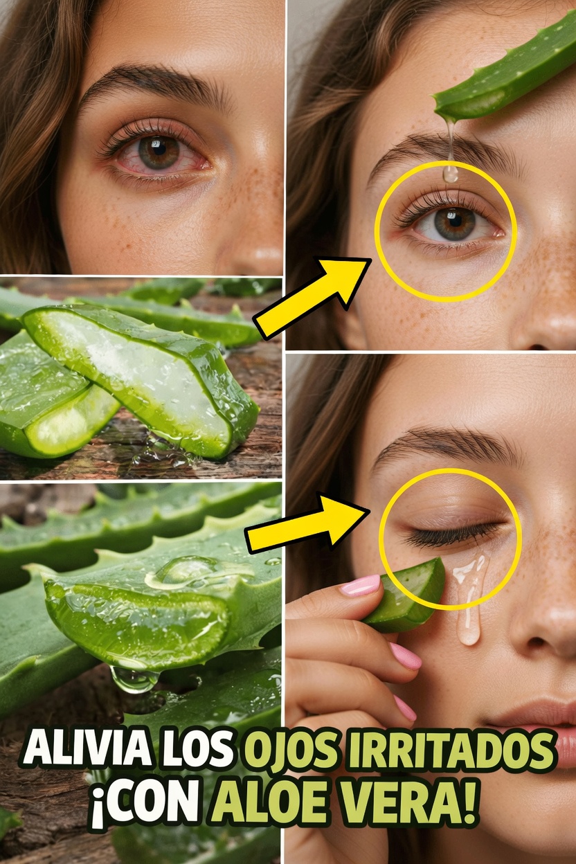 Aloe vera para el confort ocular: hábitos cotidianos para aliviar el enrojecimiento, la sequedad y la irritación diaria de forma segura