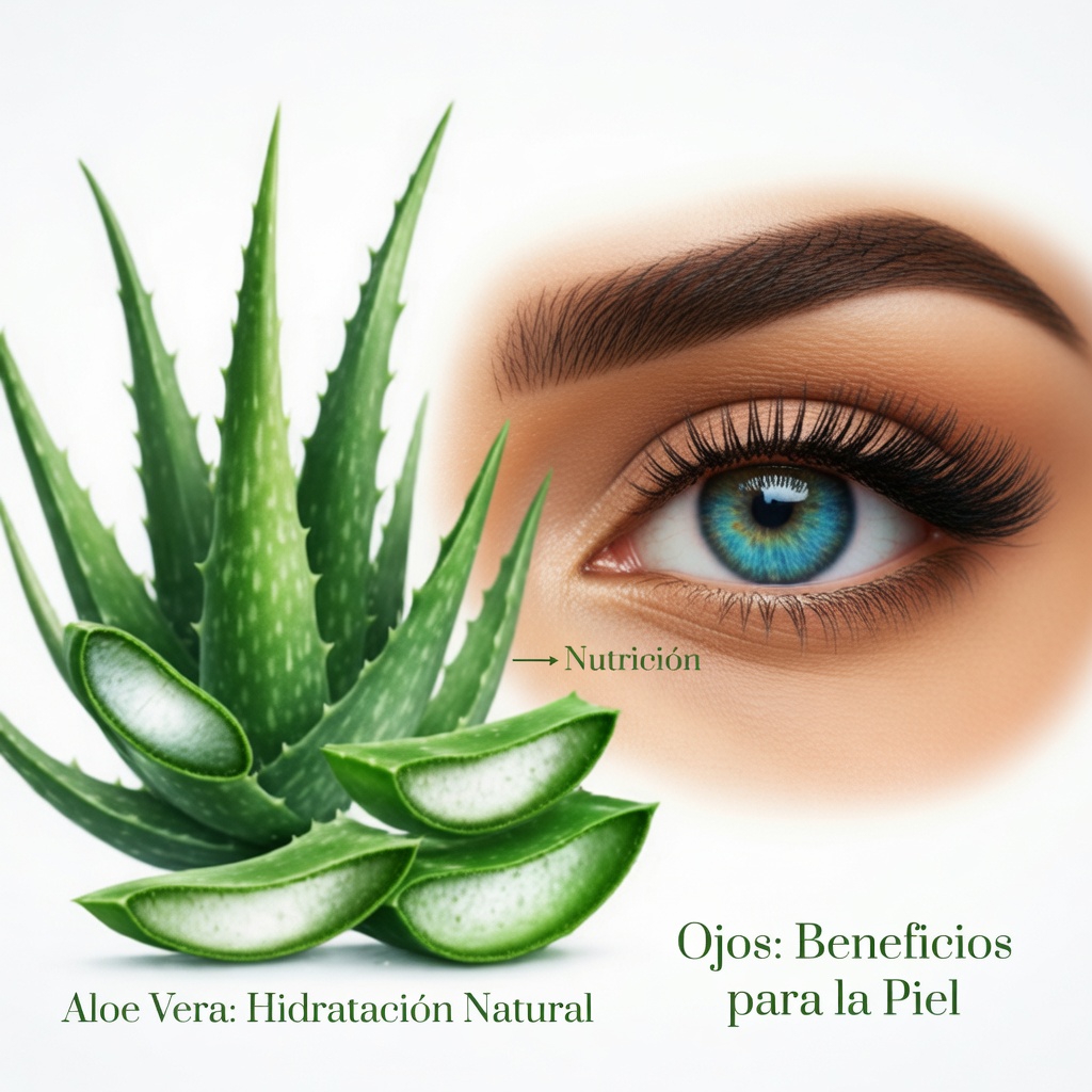 Aloe vera para el confort ocular: hábitos cotidianos para aliviar el enrojecimiento, la sequedad y la irritación diaria de forma segura