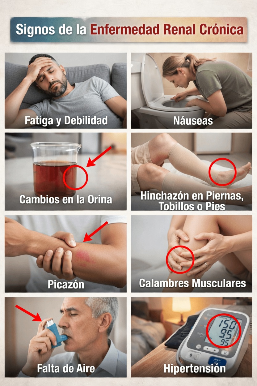 No ignores estas señales tempranas de advertencia sobre problemas de salud renal que debes entender hoy