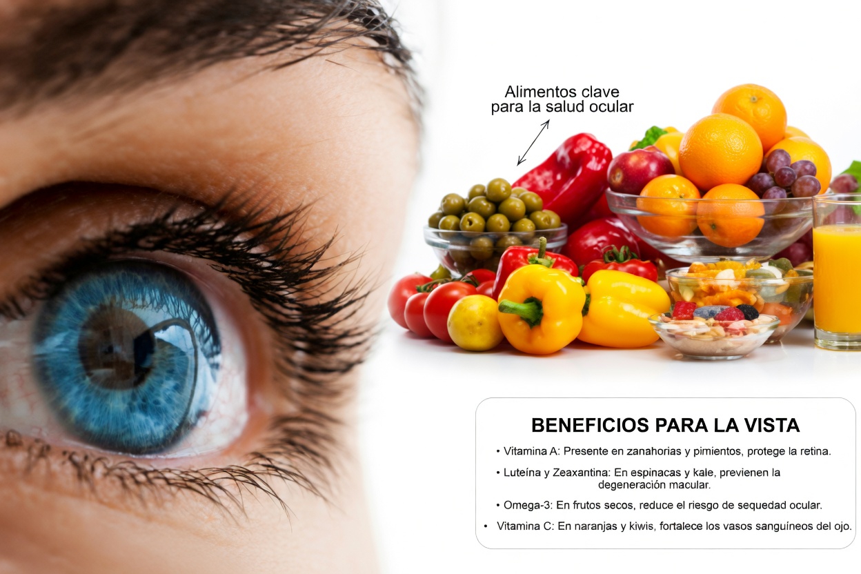 Por qué la nutrición es importante para la salud ocular en la vejez