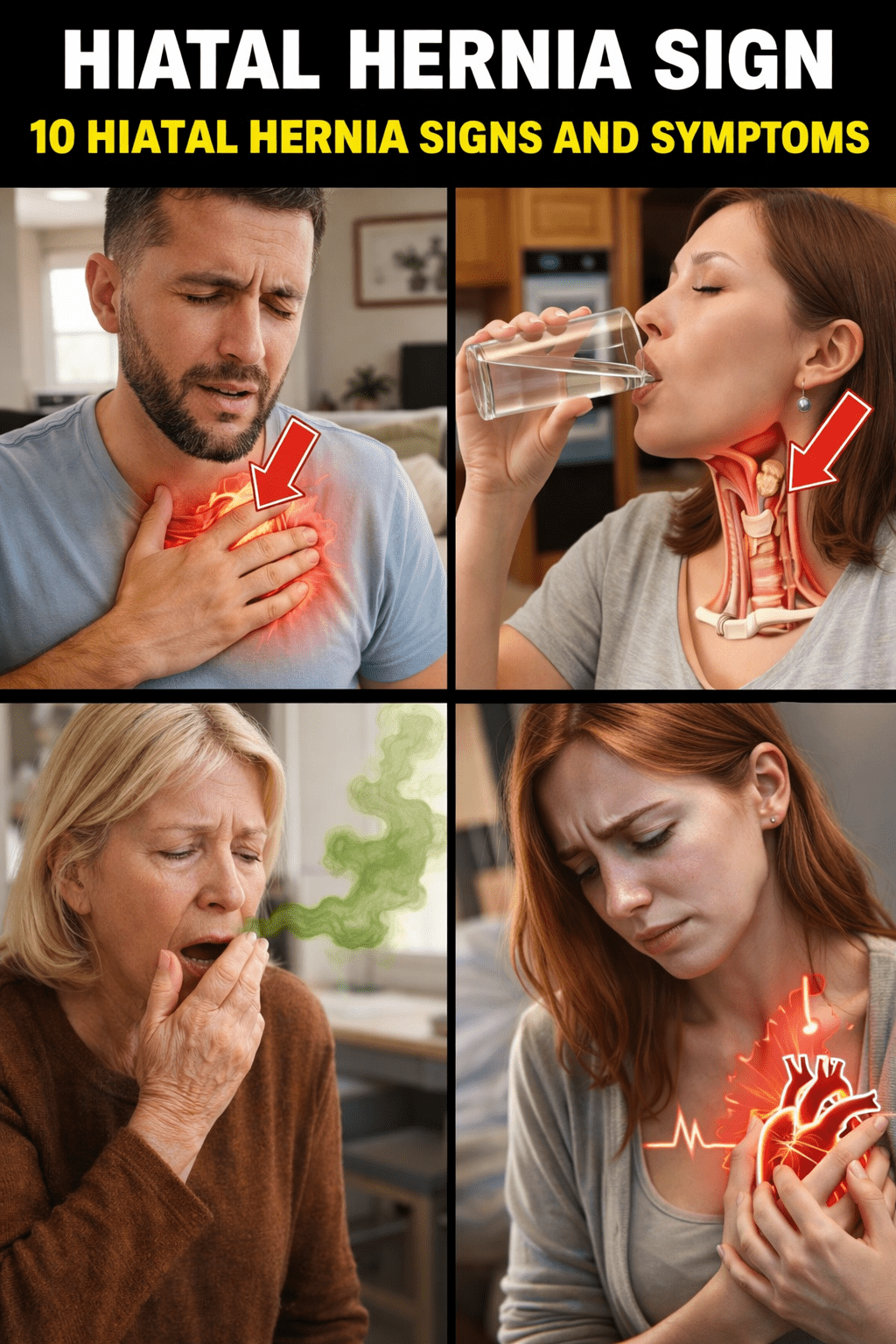 10 señales sorprendentes de una hernia de hiato que podrías estar ignorando