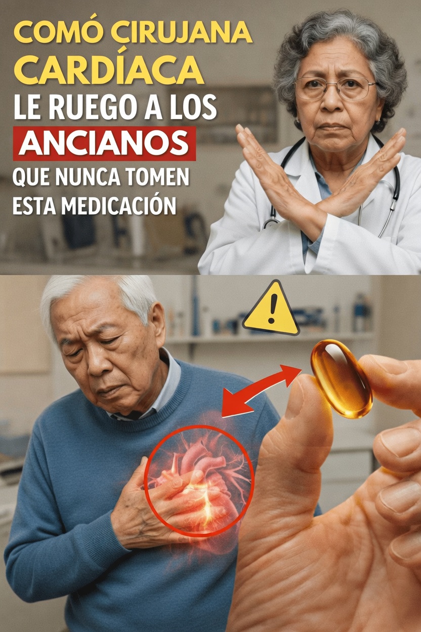 5 medicamentos comunes que pueden suponer riesgos cardíacos ocultos después de los 60