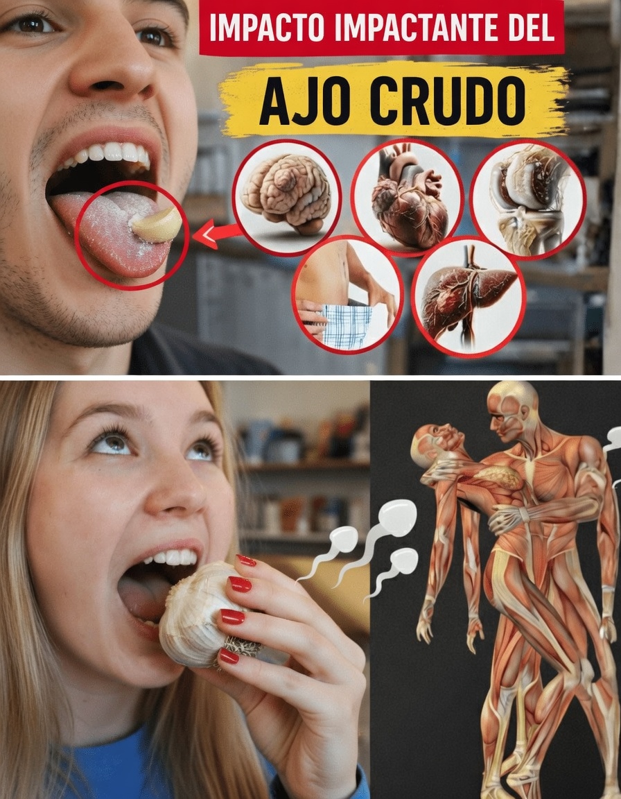¿Qué le sucede a tu cuerpo cuando comes ajo crudo antes de dormir? Un simple hábito nocturno que vale la pena explorar