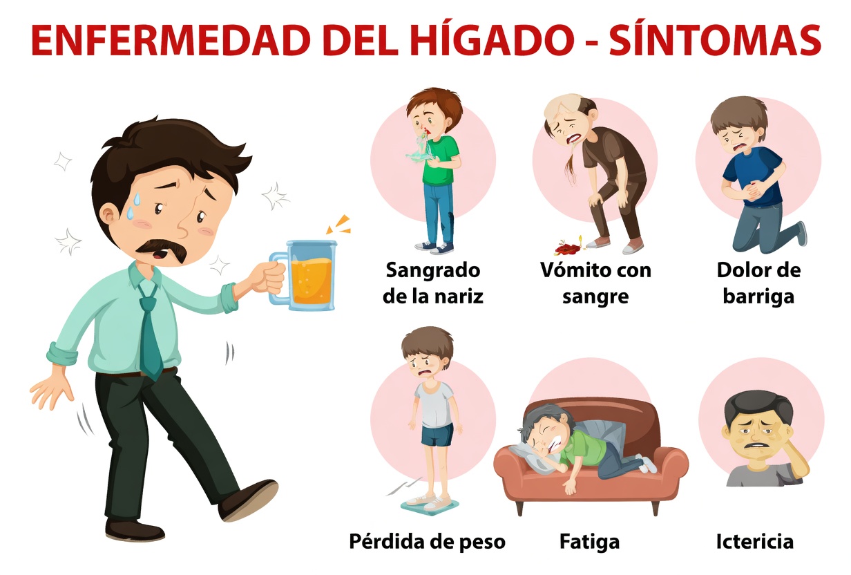 10 señales tempranas de hígado graso a las que debes prestar atención
