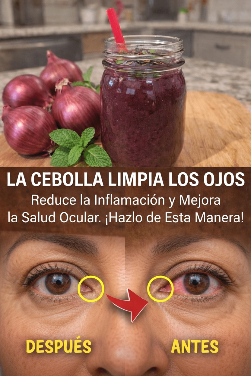 Mejora tu vista de forma natural en casa: cómo las cebollas pueden favorecer la salud visual y la claridad visual
