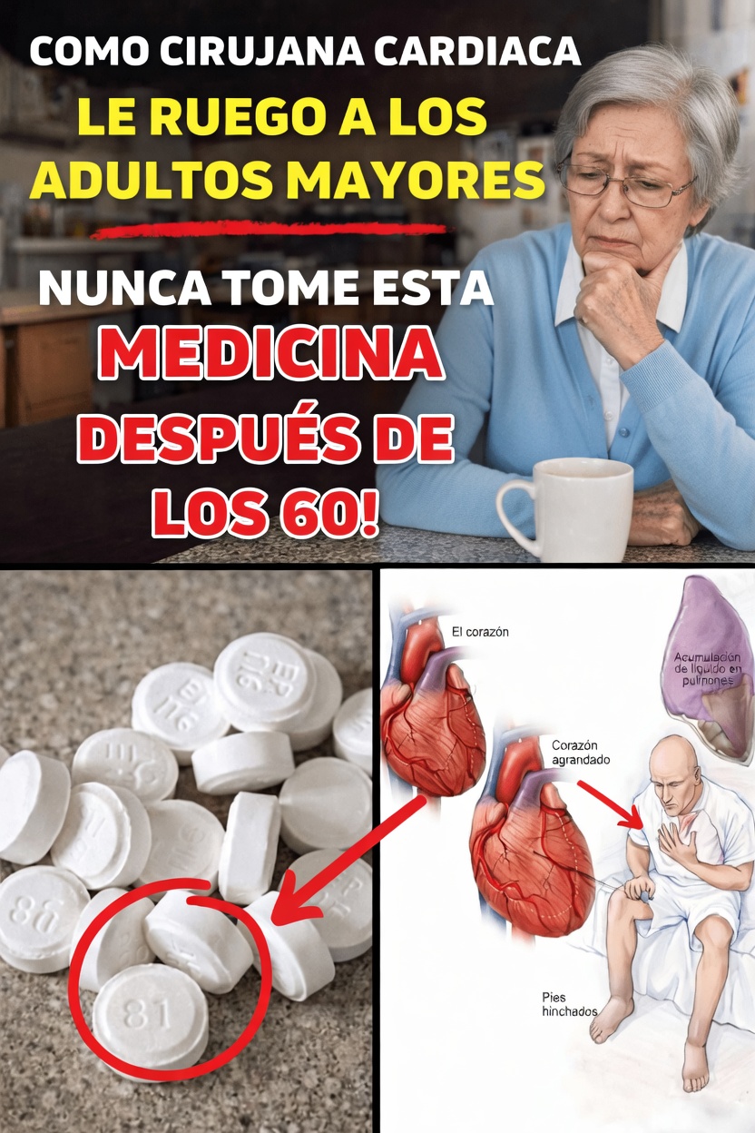 ¿Qué analgésico común de venta libre deben usar con cautela los mayores de 60 años por la salud del corazón?