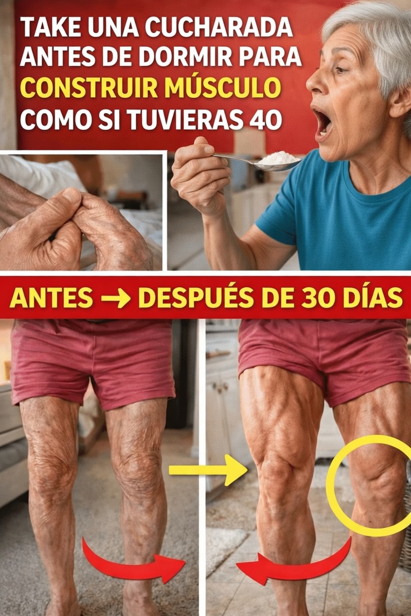 Desarrolla Músculo Después de los 60: Tus Músculos Están Desapareciendo Sin ESTE Alimento en Tu Dieta