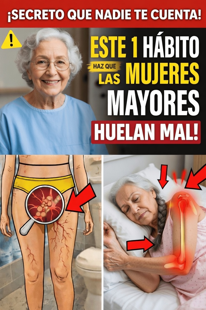 Los ginecólogos ADVIERTEN: ¡ESTE 1 hábito de higiene hace que las mujeres mayores huelan PEOR!