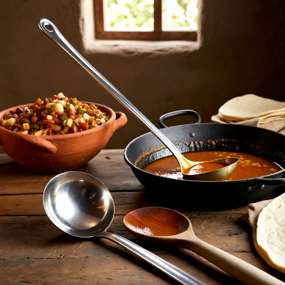 Por qué no deberías dejar un cucharón en la olla mientras cocinas