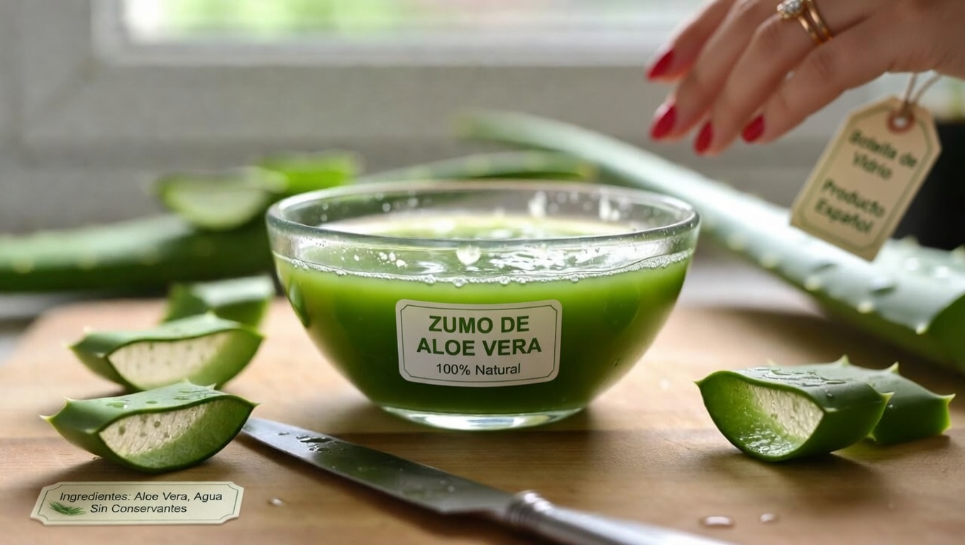 Un sencillo hidratante casero con aloe vera y aceite de coco para una piel hidratada y de aspecto juvenil