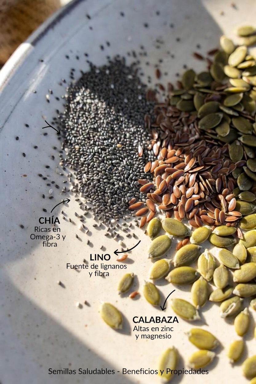 Por qué estas semillas son importantes para la salud de los ojos y el cerebro en la vejez