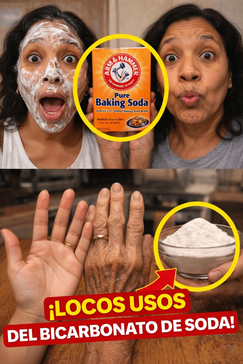¡El bicarbonato de sodio borra todas las arrugas en solo 10 minutos, incluso a los 70 años!