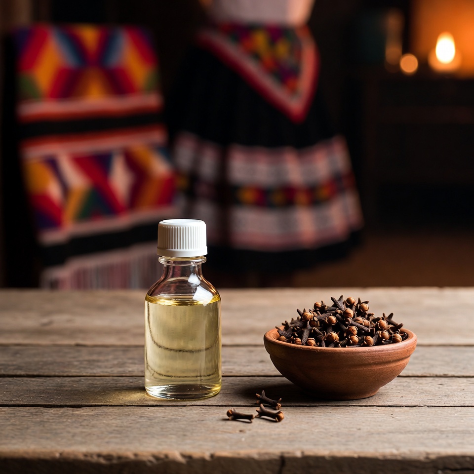 Mezcla aceite para bebés y clavos de olor, y después de 10 segundos nunca volverás a usar otra cosa en tu vida.