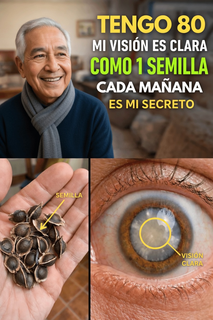¿Incluso con más de 90 años? Come estas 3 semillas cada mañana para potenciar tu vista y tu cerebro