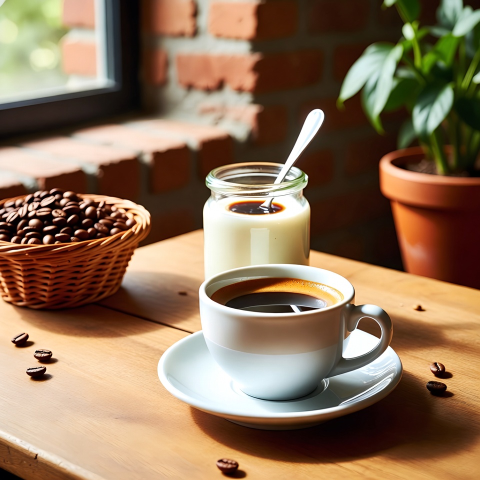 Mezcla café con yogur y sorpréndete con los resultados: ¡un tentempié saludable y energizante!