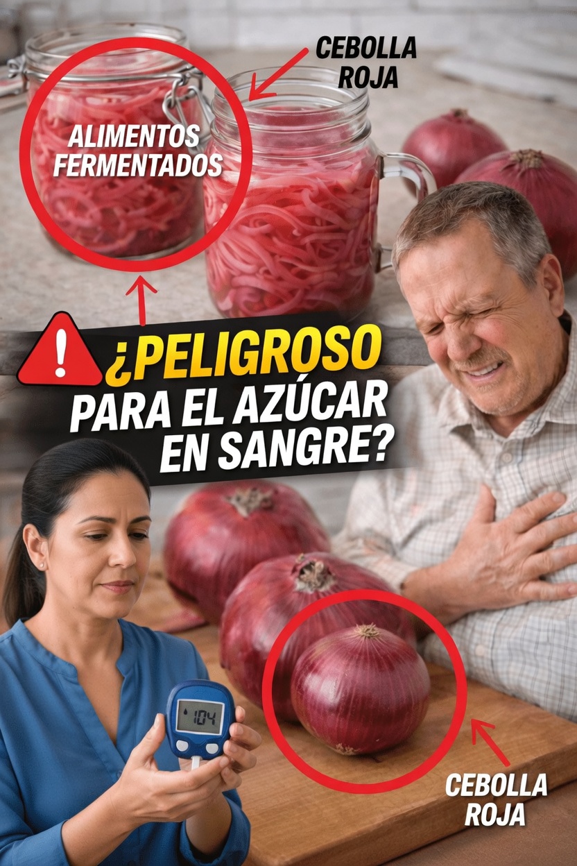 ¡El azúcar en la sangre baja al instante con esta receta de cebolla roja! ¡Un verdadero tesoro culinario que pocos conocen!