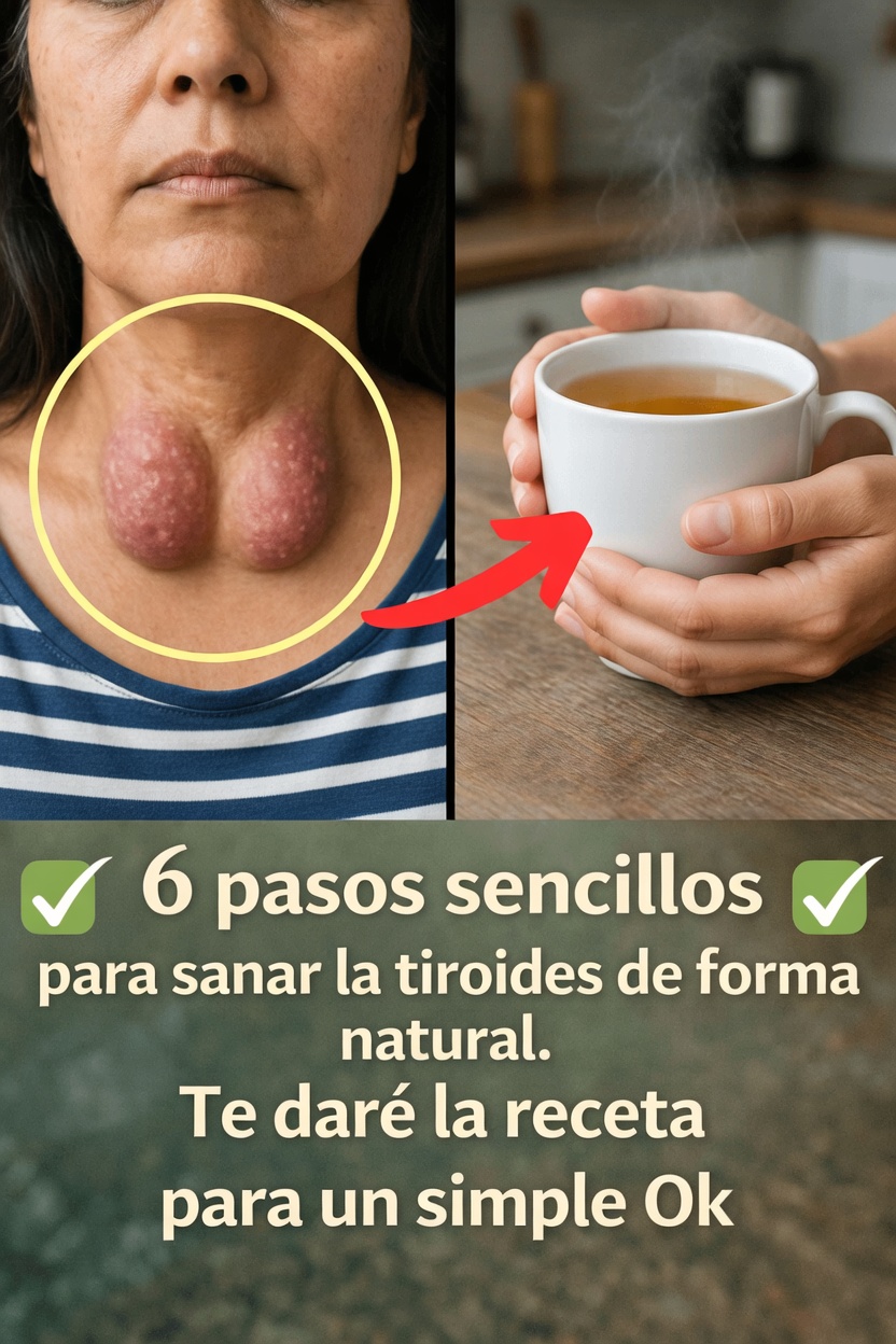 6 hábitos diarios sencillos para apoyar la salud de tu tiroides de forma natural, más una suave receta de té de okra para probar