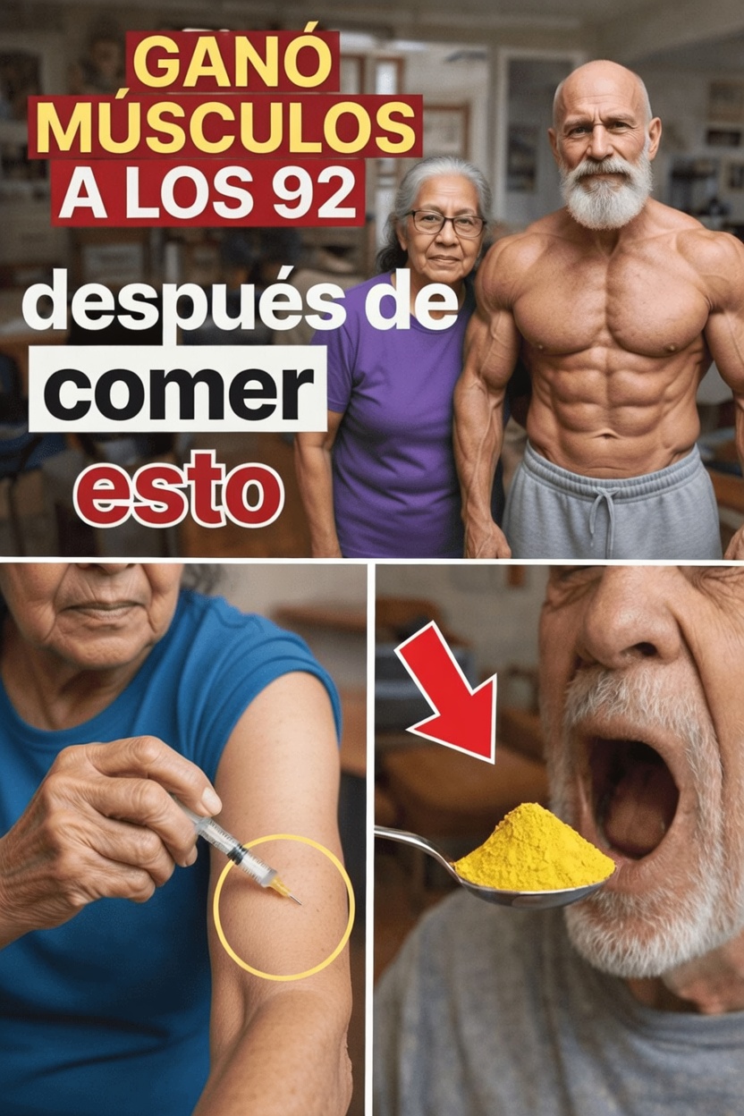 7 alimentos esenciales para apoyar la salud muscular y combatir la pérdida de masa muscular relacionada con la edad en personas mayores