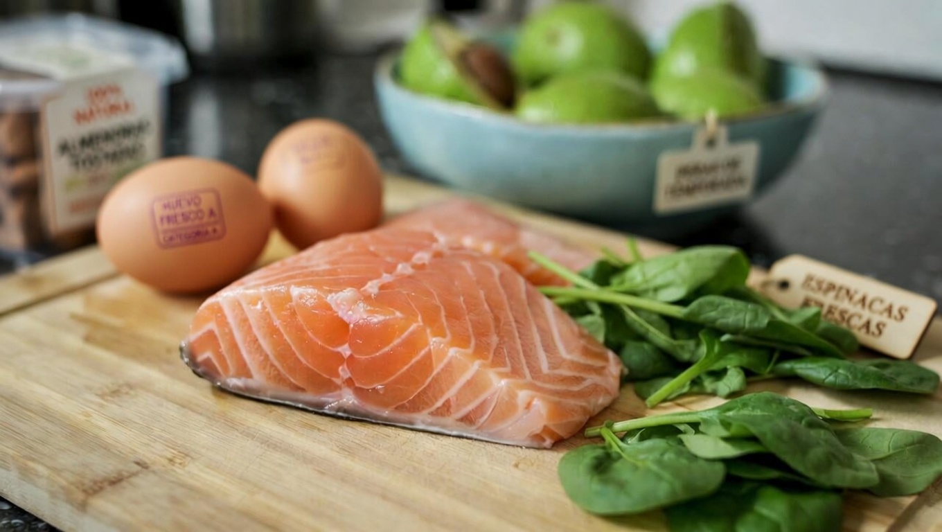 7 alimentos esenciales para apoyar la salud muscular y combatir la pérdida de masa muscular relacionada con la edad en personas mayores