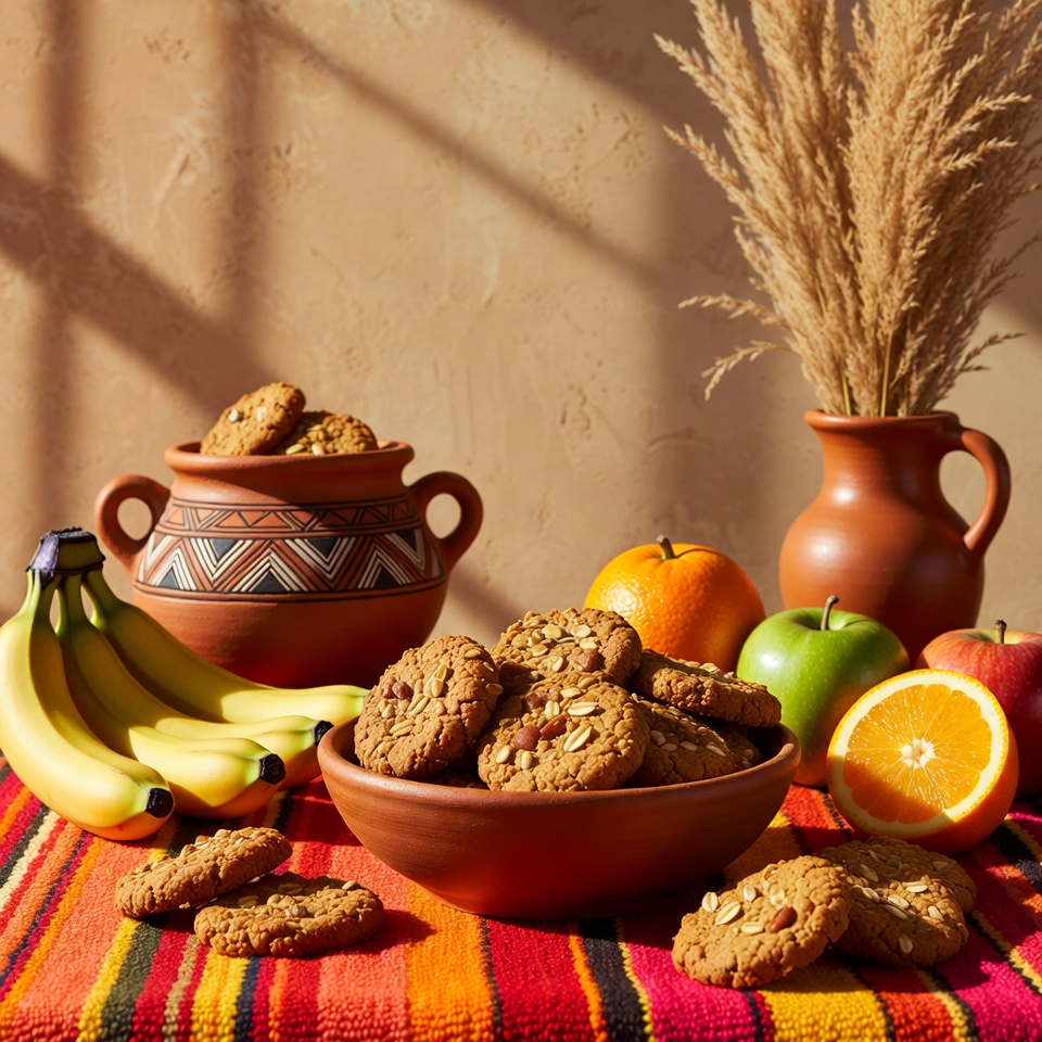 ¡Galletas saludables, energéticas, sin harina y sin azúcar!