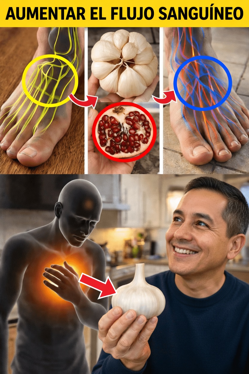 14 alimentos sencillos que pueden favorecer una circulación sanguínea saludable de forma natural