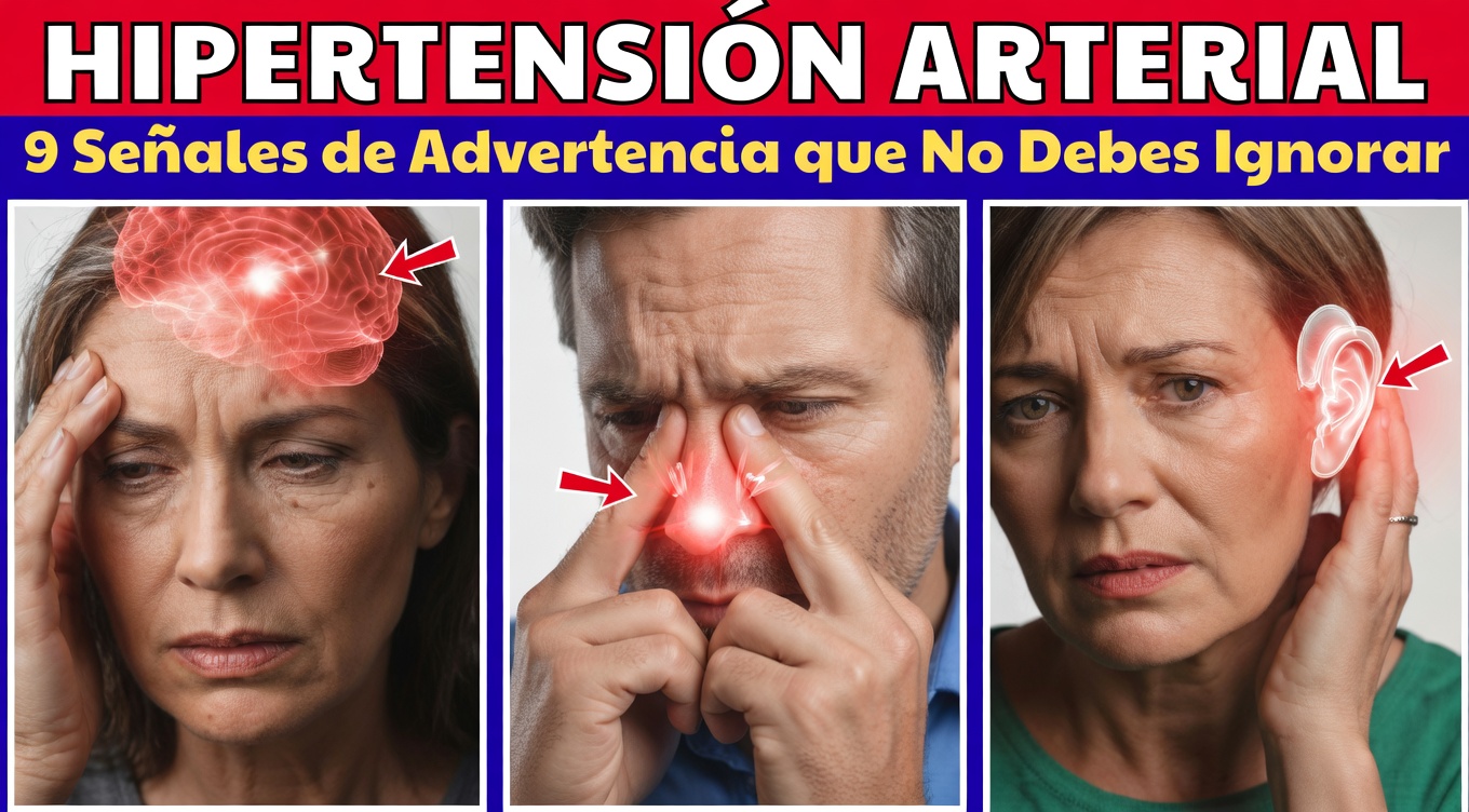 9 señales sorprendentes que podrían indicar hipertensión y por qué deberías prestar atención