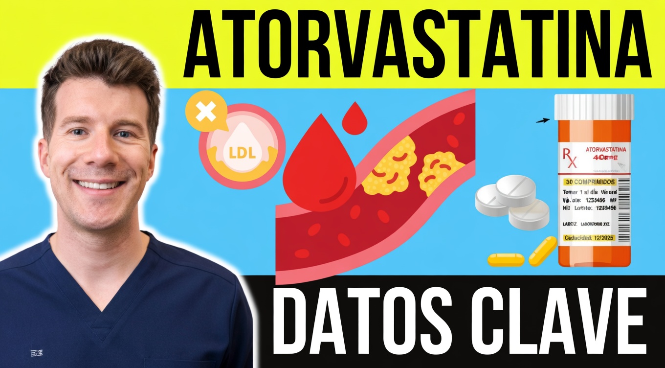 Efectos secundarios de la atorvastatina: lo que debe saber sobre este medicamento común para el colesterol