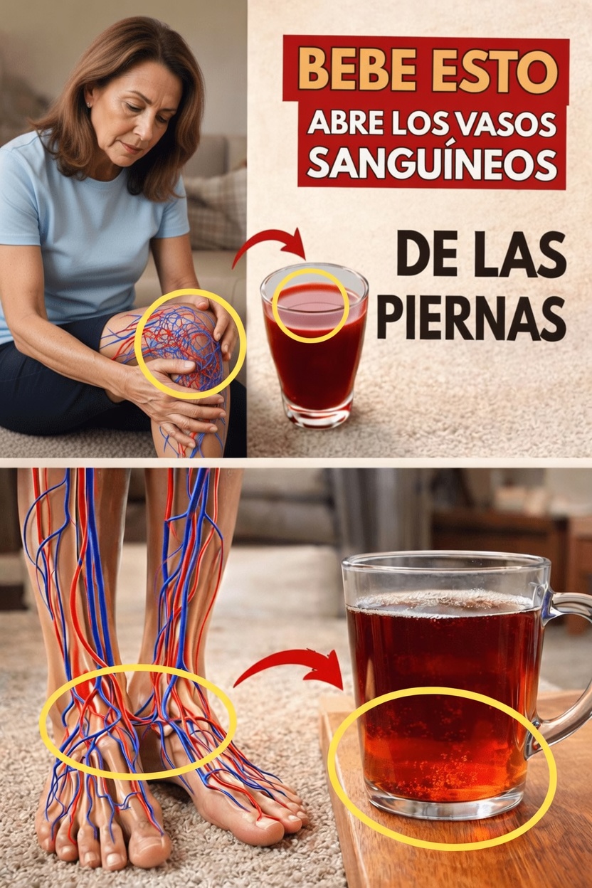 Descubre la Sorprendente Bebida Diaria que Puede Ayudar a Mejorar la Circulación en tus Piernas y Cómo Prepararla en Casa