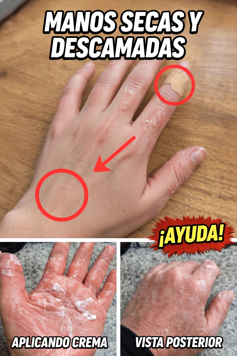 Por qué tus manos pueden estar pelándose y descamándose: hábitos diarios que pueden ayudar a recuperar la comodidad