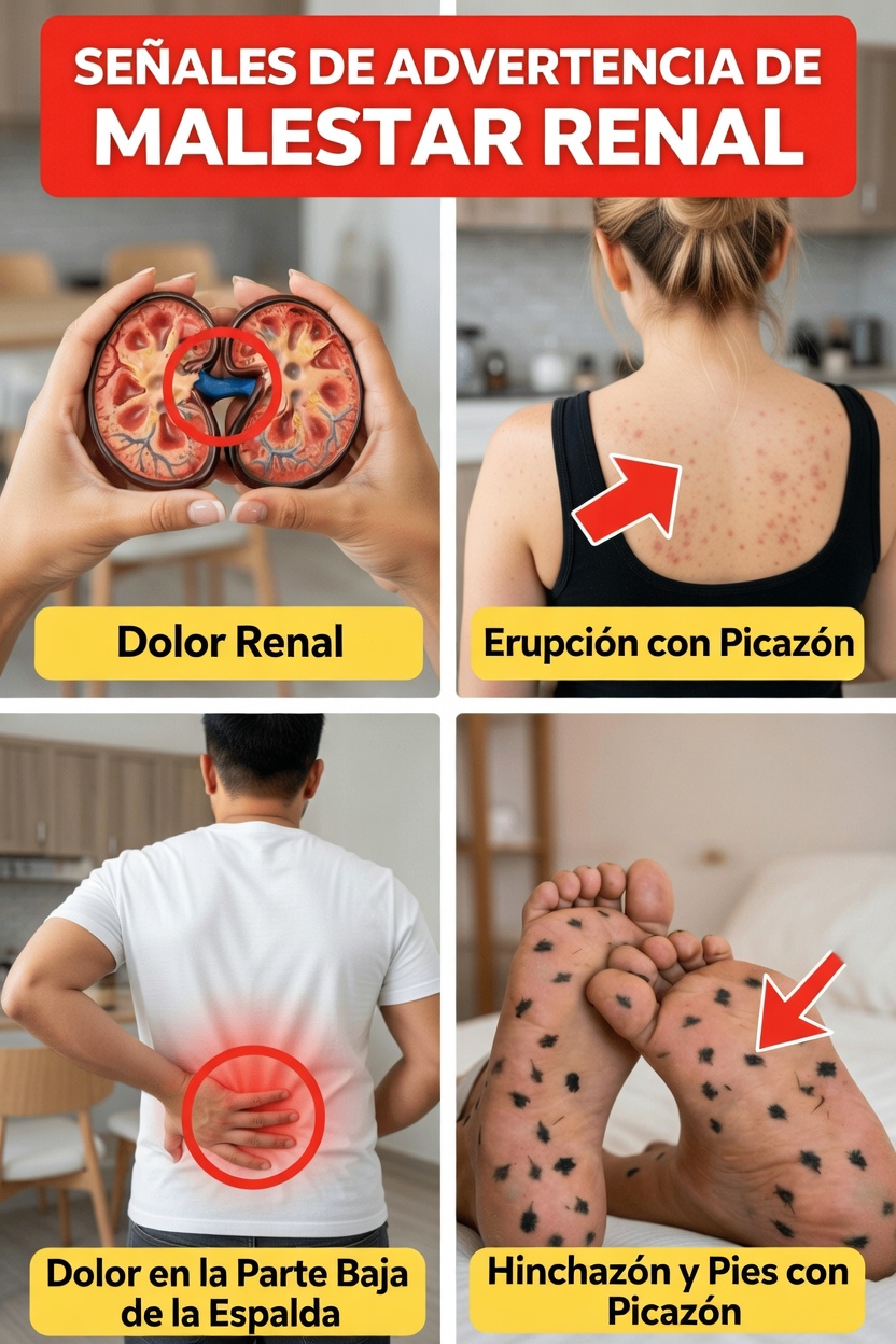 10 señales tempranas de que tus riñones podrían estar en problemas