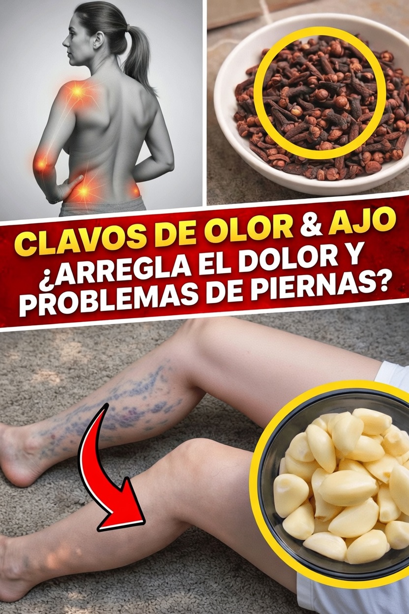 Explorando formas naturales de favorecer el bienestar de las piernas: información sobre el clavo y el ajo