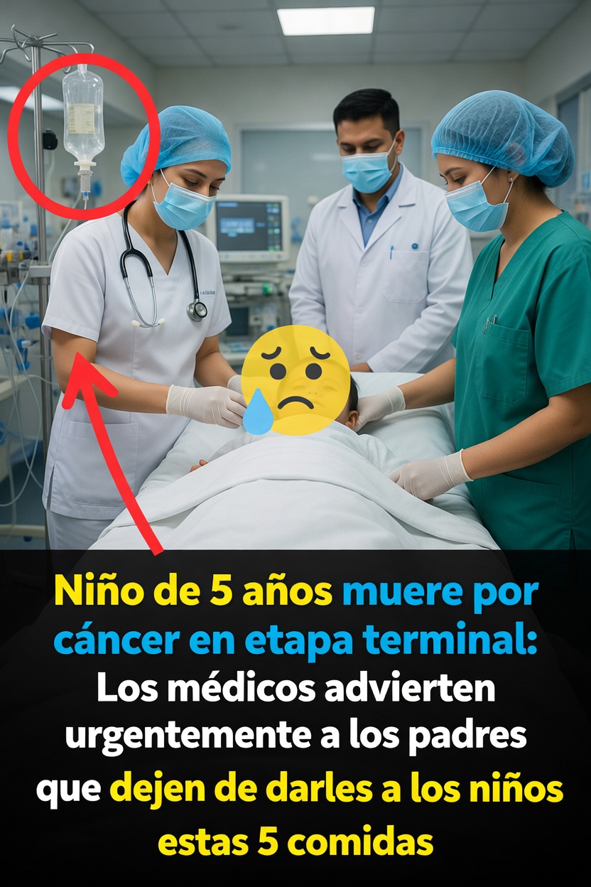Niño de 5 años pierde la batalla contra el cáncer — médicos revelan 5 alimentos que los padres nunca deben dar a sus hijos