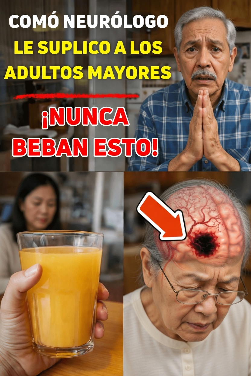Como neurólogo: ¡Este error matutino TRIPLICA tu riesgo de derrame cerebral después de los 60 años!