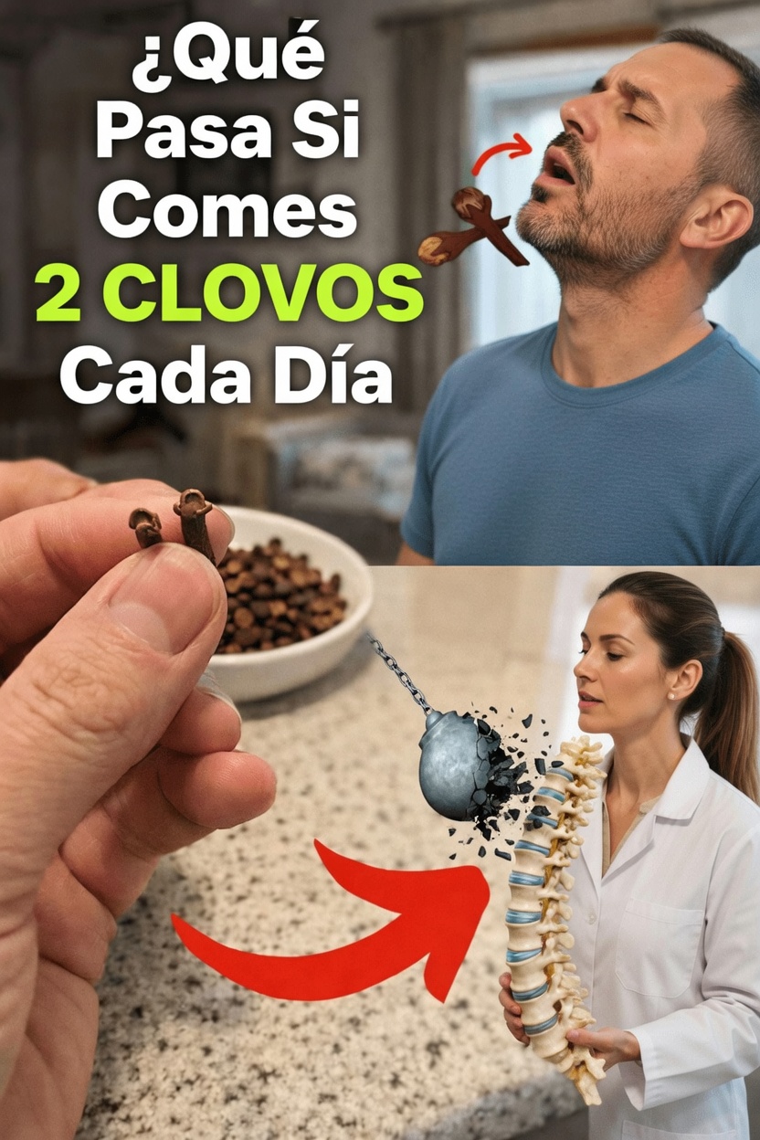 ¿Qué le sucede a tu cuerpo cuando masticas 2 clavos de olor todos los días? Descubre los posibles beneficios