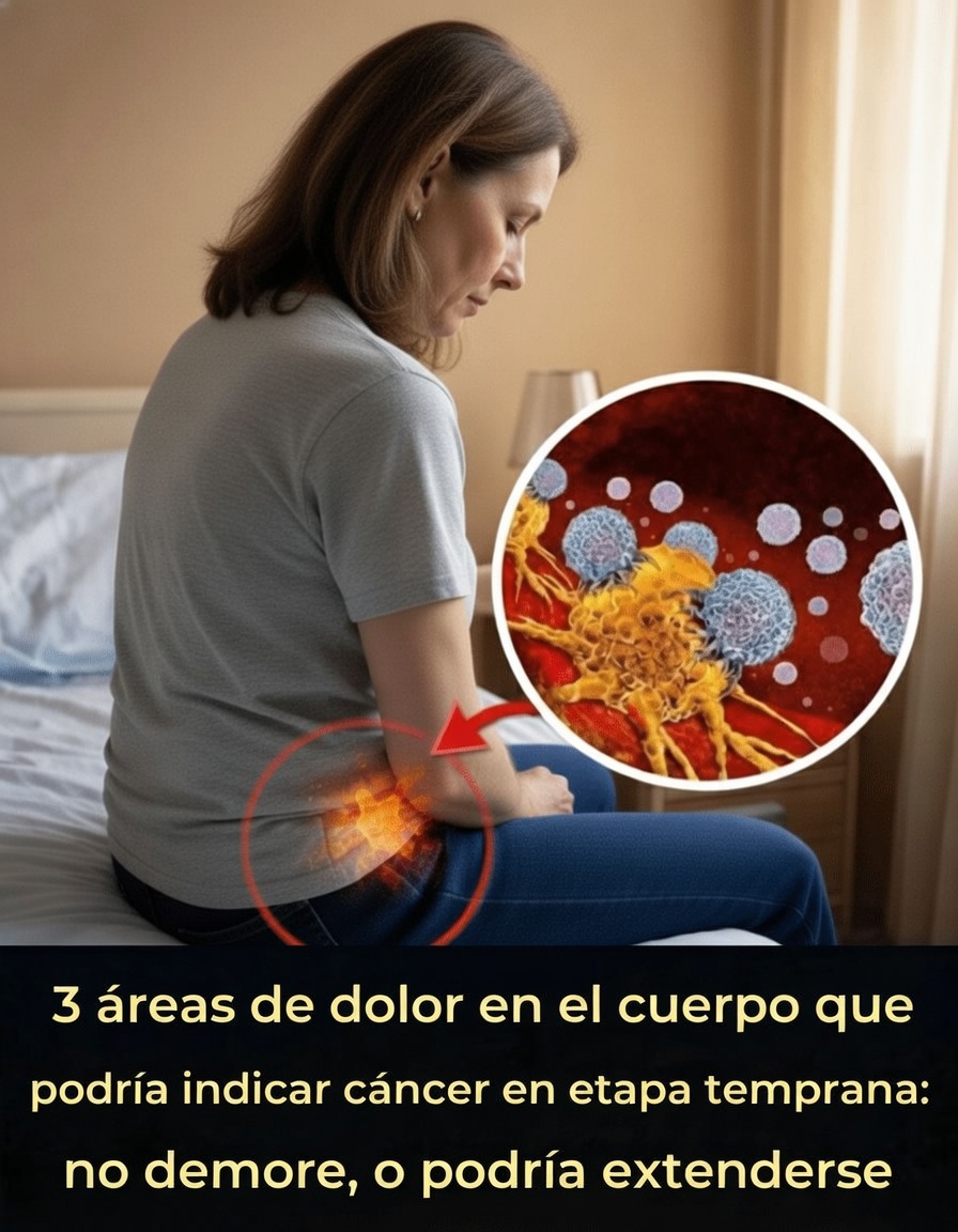 3 zonas de dolor en tu cuerpo que podrían ser señales tempranas de cáncer (y por qué no deberías ignorarlas)