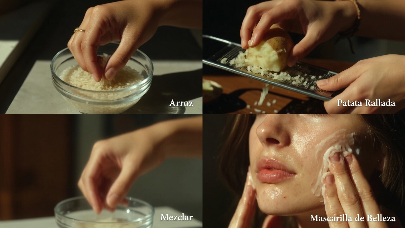 La tendencia de la crema nocturna de arroz y papa: ¿una sencilla rutina casera de cuidado de la piel que vale la pena explorar?