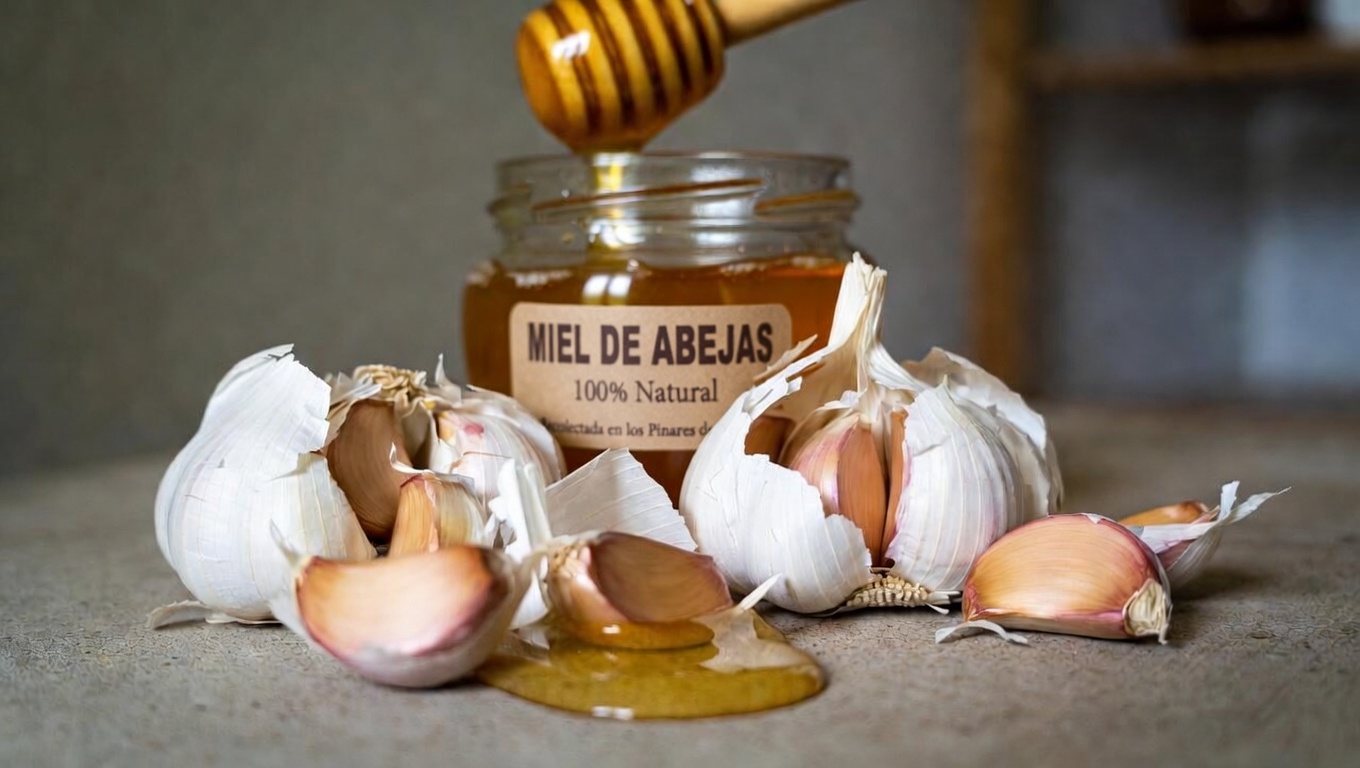 Una sencilla rutina nocturna: cómo el ajo y la miel podrían ayudar a favorecer una mejor circulación en las piernas