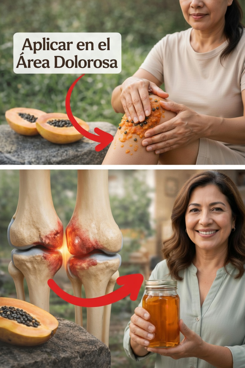 Pasta de Papaya Verde y Semillas de Papaya: Un Sencillo Ritual Casero para el Alivio Diario de las Articulaciones que Quizás Quieras Probar